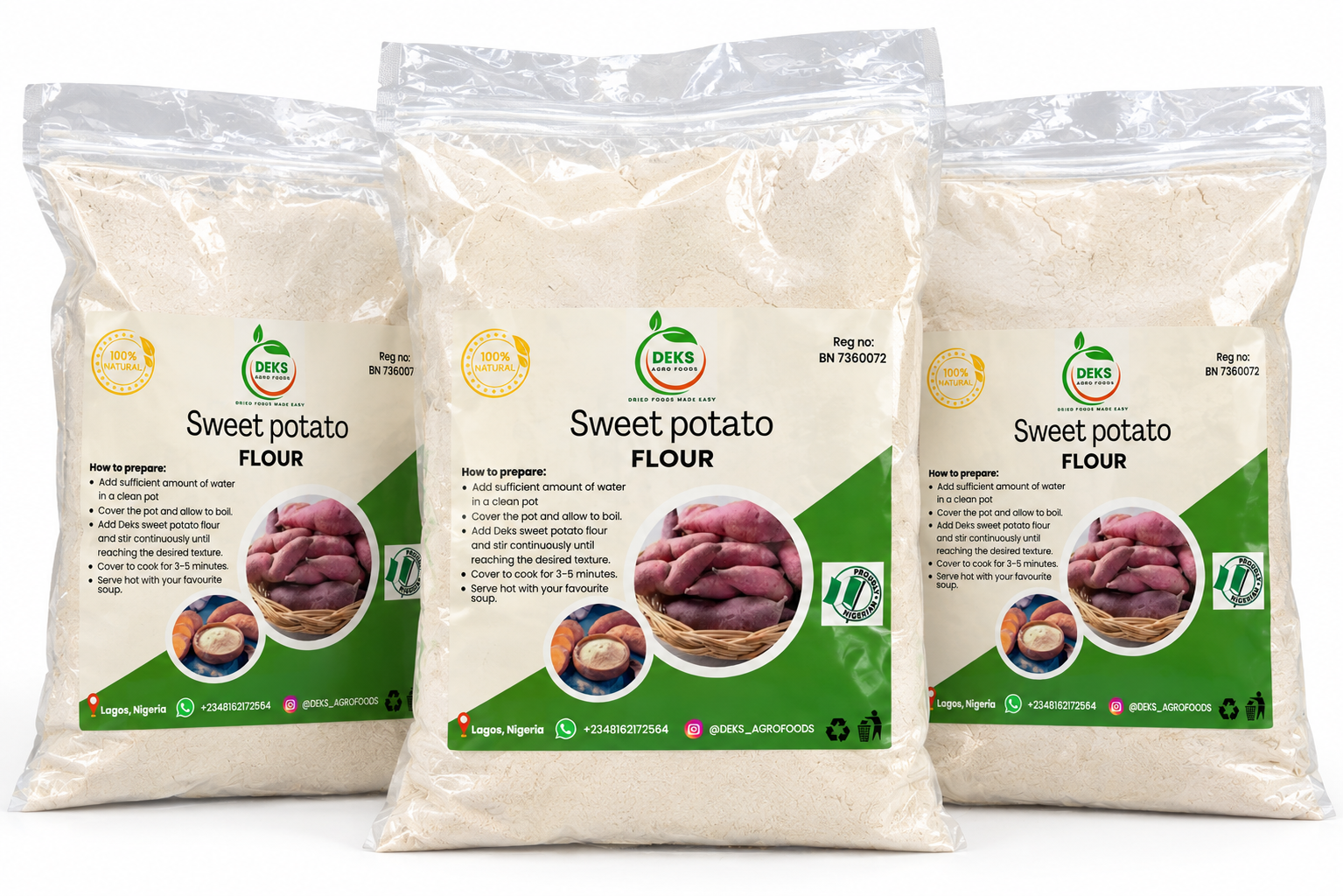 Sweet Potato Flour